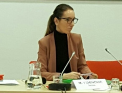 26. novembar 2018. Narodna poslanica Maja Videnović 